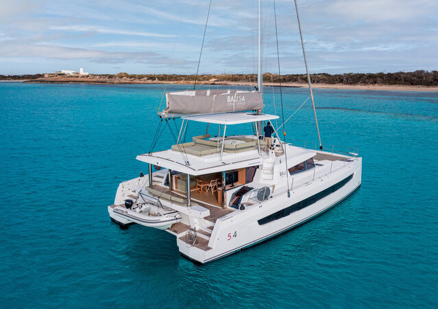 Rent Bali Catamarans 54 in Ibiza